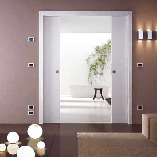 Пенал Eclisse Luce Double для раздвижных дверей с наличниками 2000, 2100 и 2600 мм